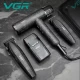 Комплект VGR 4 в 1 V-640 S4 BLACK, машинка для стрижки (clipper), триммер, электробритва (шейвер), фен
