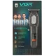 Триммер VGR V-900B, 4 насадки, LED display, 7000 RPM