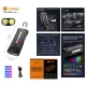 Фонарь YEMAO YM-A200-3SLWAV4+SST36+RGB, Li-Ion аккумулятор, ЗУ Type-C, магнит Фонарь YEMAO YM-A200-3SLWAV4+SST36+RGB, Li-Ion аккумулятор, ЗУ Type-C, магнит