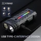Фонарь YEMAO YM-A200-3SLWAV4+SST36+RGB, Li-Ion аккумулятор, ЗУ Type-C, магнит Фонарь YEMAO YM-A200-3SLWAV4+SST36+RGB, Li-Ion аккумулятор, ЗУ Type-C, магнит