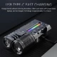 Фонарь YEMAO YM-A300-SFT12R+3x3535+RGB, Li-Ion аккумулятор, ЗУ Type-C, zoom Фонарь YEMAO YM-A300-SFT12R+3x3535+RGB, Li-Ion аккумулятор, ЗУ Type-C, zoom