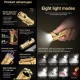 Фонарь YEMAO YM-F40CU-4LED(White+Red), 2x16340, ЗУ Type-C, магнит, колпачек