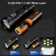 Фонарь YEMAO YM-F71X-TG+6P35, 1x26650/26350, ЗУ Type-C, магнит, IP55 Фонарь YEMAO YM-F71X-TG+6P35, 1x26650/26350, ЗУ Type-C, магнит, IP55