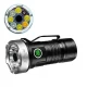 Фонарь YEMAO YM-F963X-5XTE+4XPE, multi-color light, UV, 1x26650/26350, ЗУ Type-C, магнит, колпачек Фонарь YEMAO YM-F963X-5XTE+4XPE, multi-color light, UV, 1x26650/26350, ЗУ Type-C, магнит, колпачек