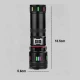 Фонарь YEMAO YM-G37Y-TG-30W, 1x40700, Power Bank, ЗУ Type-C, zoom, функция лампы, IP66