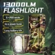 Фонарь YEMAO YM-G666M-6P80, Li-Ion аккумулятор, Power Bank, ЗУ Type-C, чехол Фонарь YEMAO YM-G666M-6P80, Li-Ion аккумулятор, Power Bank, ЗУ Type-C, чехол