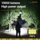 Фонарь YEMAO YM-G666M-6P80, Li-Ion аккумулятор, Power Bank, ЗУ Type-C, чехол Фонарь YEMAO YM-G666M-6P80, Li-Ion аккумулятор, Power Bank, ЗУ Type-C, чехол