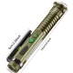Фонарь YEMAO YM-M46-XPG+11SMD(white+red+blue+UV)+лазер(red), 1x14500/1xAA, ЗУ Type-C, магнит, открывалка Фонарь YEMAO YM-M46-XPG+11SMD(white+red+blue+UV)+лазер(red), 1x14500/1xAA, ЗУ Type-C, магнит, открывалка