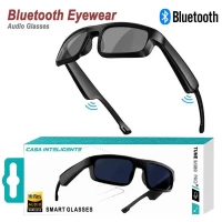 Умные очки Smart Glasses GM80, Bluetooth, поляризованные линзы с защитой от ультрафиолета