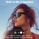 Умные очки Smart Glasses GM80, Bluetooth, поляризованные линзы с защитой от ультрафиолета Умные очки Smart Glasses GM80, Bluetooth, поляризованные линзы с защитой от ультрафиолета