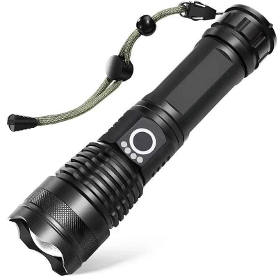 Фонарь Police X71A-HP90, 1x18650/3xAAA, индикация заряда, zoom, ЗУ Type-C, Box