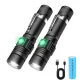 Фонарь Police 802-T6, 1х18650, зажим, zoom, ЗУ microUSB, Box