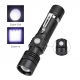 Фонарь Police 802-T6, 1х18650, зажим, zoom, ЗУ microUSB, Box