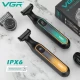 Электробритва VGR V-360 GREEN, универсальная насадка с регулировкой высоты, IPX6, LED display Электробритва VGR V-360 GREEN, универсальная насадка с регулировкой высоты, IPX6, LED display