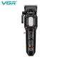 Аккумуляторная машинка для стрижки (clipper) VGR V-600 BLACK, 6 насадок, регулятор высоты, LED display, 7000 RPM Аккумуляторная машинка для стрижки (clipper) VGR V-600 BLACK, 6 насадок, регулятор высоты, LED display, 7000 RPM