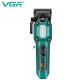 Аккумуляторная машинка для стрижки (clipper) VGR V-600 GREEN, 6 насадок, регулятор высоты, LED display, 7000 RPM Аккумуляторная машинка для стрижки (clipper) VGR V-600 GREEN, 6 насадок, регулятор высоты, LED display, 7000 RPM