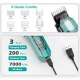 Аккумуляторная машинка для стрижки (clipper) VGR V-600 GREEN, 6 насадок, регулятор высоты, LED display, 7000 RPM Аккумуляторная машинка для стрижки (clipper) VGR V-600 GREEN, 6 насадок, регулятор высоты, LED display, 7000 RPM