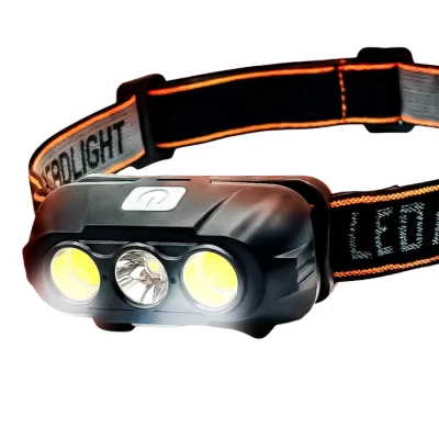 Фонарь налобный KX-215-LED+2COB, 1x18650, ЗУ Type-C, Box Фонарь налобный KX-215-LED+2COB, 1x18650, ЗУ Type-C, Box