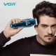 Аккумуляторная машинка для стрижки (clipper) VGR V-679 BLUE, 4 насадки Аккумуляторная машинка для стрижки (clipper) VGR V-679 BLUE, 4 насадки