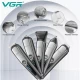 Набор для стрижки VGR 6 в 1 V-105, 5 насадок, LED Display, IPX6