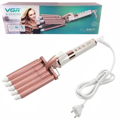Плойка пять волн VGR V-528, 80-230°C, керамическое покрытие, 62 W Плойка пять волн VGR V-528, 80-230°C, керамическое покрытие, 62 W