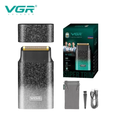 Электробритва VGR V-326 шейвер GRAY, 4500RPM, IPX6