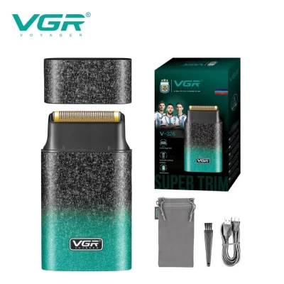 Электробритва VGR V-326 шейвер GREEN, 4500RPM, IPX6