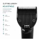 Аккумуляторная машинка для стрижки (clipper) VGR V-160 BLACK, 6 насадок, 8000RPM Аккумуляторная машинка для стрижки (clipper) VGR V-160 BLACK, 6 насадок, 8000RPM