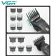 Комплект VGR 3 в 1 V-694 GREEN аккумуляторная машинка для стрижки (clipper), триммер и электробритва (шейвер)