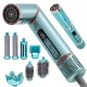 Фен-стайлер VGR 7 в 1 V-477 GREEN, Professional, 7 насадок, 1400 Вт