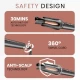 Плойка VGR V-581, automatic curling, температура от 130°C до 210°C, керамическое покрытие, LED display, 45 Вт
