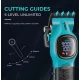 Аккумуляторная машинка для стрижки (clipper) VGR V-886C GREEN, LED display, 9000RPM Аккумуляторная машинка для стрижки (clipper) VGR V-886C GREEN, LED display, 9000RPM
