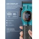 Аккумуляторная машинка для стрижки (clipper) VGR V-886C GREEN, LED display, 9000RPM Аккумуляторная машинка для стрижки (clipper) VGR V-886C GREEN, LED display, 9000RPM