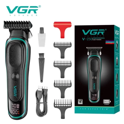 Машинка (триммер) для стрижки волос VGR V-250 GREEN, LED Display, 6500-7000RPM Машинка (триммер) для стрижки волос VGR V-250 GREEN, LED Display, 6500-7000RPM