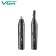 Триммер VGR 2 в 1 V-613 для носа и бровей, IPX5 Триммер VGR 2 в 1 V-613 для носа и бровей, IPX5
