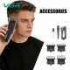 Машинка (триммер) для стрижки волос VGR V-939 BLACK, 4 насадки, LED Display Машинка (триммер) для стрижки волос VGR V-939 BLACK, 4 насадки, LED Display
