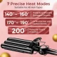 Плойка тройная VGR V-590 GOLD, 140-200°C, керамическое покрытие, LED display, 130W Плойка тройная VGR V-590 GOLD, 140-200°C, керамическое покрытие, LED display, 130W