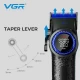 Комплект VGR STEPLERSS PRO 3 IN 1 BLUE, машинка для стрижки (Clipper), триммер, электробритва
