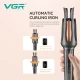 Плойка VGR V-581, automatic curling, температура от 130°C до 210°C, керамическое покрытие, LED display, 45 Вт