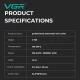Плойка VGR V-581, automatic curling, температура от 130°C до 210°C, керамическое покрытие, LED display, 45 Вт