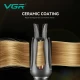 Плойка VGR V-581, automatic curling, температура от 130°C до 210°C, керамическое покрытие, LED display, 45 Вт