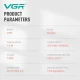 Плойка тройная VGR V-590 PURPLE, 140-200°C, керамическое покрытие, LED display, 130W Плойка тройная VGR V-590 PURPLE, 140-200°C, керамическое покрытие, LED display, 130W