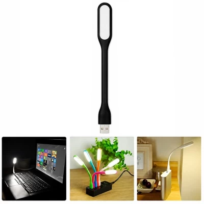 Портативная гибкая лампа TN-X100-COB BLACK с питанием от USB