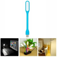 Портативная гибкая лампа TN-X100-COB BLUE с питанием от USB