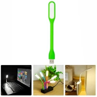 Портативная гибкая лампа TN-X100-COB GREEN с питанием от USB