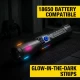Фонарь NIGHT VISION FLUORESCENCE M11R-4TG(White+Red+Blue+Green), 1x18650, индикация заряда, ЗУ Type-C, zoom Фонарь NIGHT VISION FLUORESCENCE M11R-4TG(White+Red+Blue+Green), 1x18650, индикация заряда, ЗУ Type-C, zoom