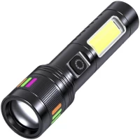 Фонарь 618C-TG+COB(white+red), Li-Ion аккумулятор, zoom, ЗУ Type-C Фонарь 618C-TG+COB(white+red), Li-Ion аккумулятор, zoom, ЗУ Type-C