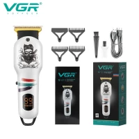 Машинка (триммер) для стрижки волос VGR V-971 WHITE, Professional, 3 насадки Машинка (триммер) для стрижки волос VGR V-971 WHITE, Professional, 3 насадки