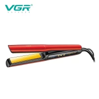 Выпрямитель для волос VGR V-517 RED, 150-230°C, титановое покрытие, LED display