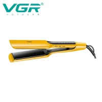 Выпрямитель для волос VGR V-521 YELLOW, 100-230°C, керамическое покрытие, LED display, 60W Выпрямитель для волос VGR V-521 YELLOW, 100-230°C, керамическое покрытие, LED display, 60W